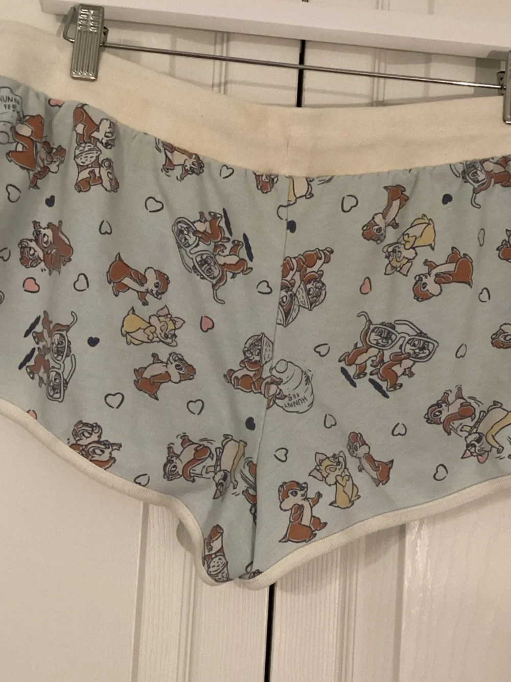 Chip And Dale Disney Chipmunk Lounge Shorts with Drawstring Waist Large - Picture 4 of 7